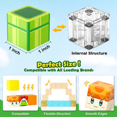 Coodoo magic teleport pipes build set encourages creative construction and problem solving for kids.