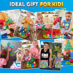 Coodoo magnetic blocks help kids build castles, boosting concentration and spatial awareness