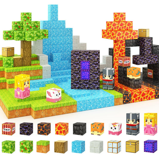 Coodoo Magnetic Blocks forest portal invites imaginative play and exploration.