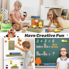 Coodoo fox worker figure inspires creative construction challenges