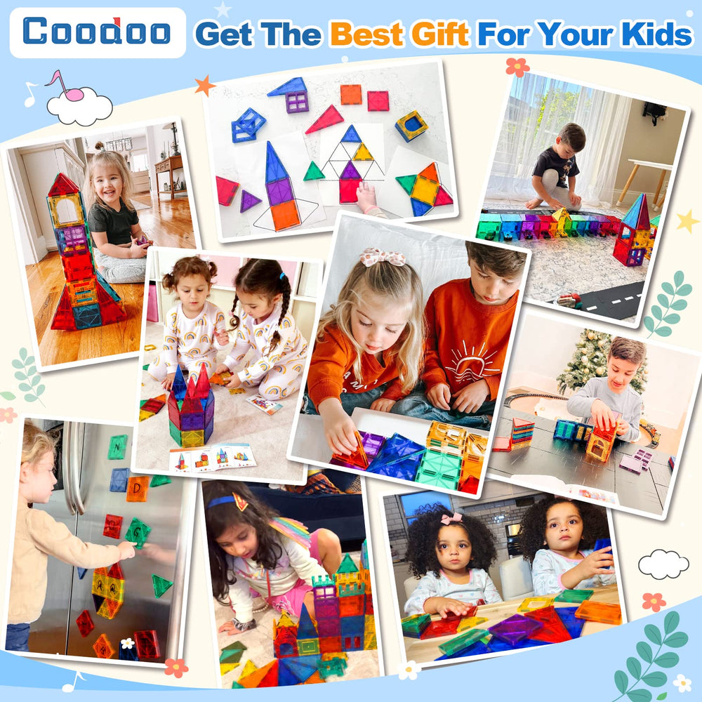 Coodoo safe durable ABS plastic designed for little hands