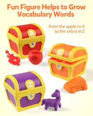 Coogam ABC matching color sorting activity encourages early cognitive skills.