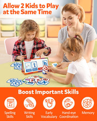 Coogam CVC Word Builder magnetic board for durable, portable learning