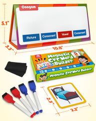 Coogam CVC Word Builder portable set for learning anywhere