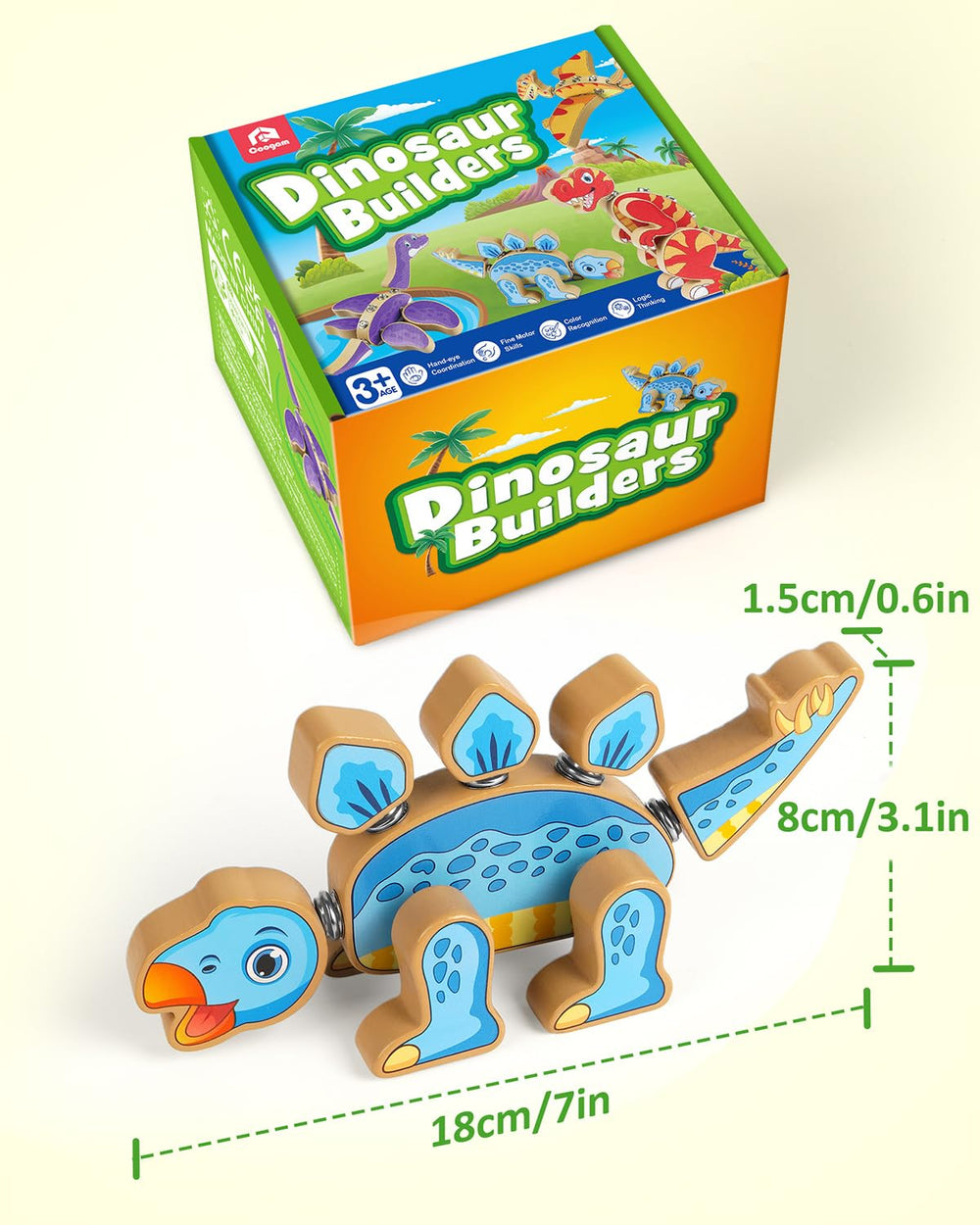 Coogam dinosaur party gift offers a fun, educational present for kids