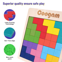 Coogam gift-ready puzzle set ideal for holidays and birthdays.