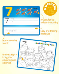 Coogam coloring area card invites creativity and imaginative artwork.