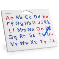 Coogam magnetic letters board tracing letters for early literacy practice