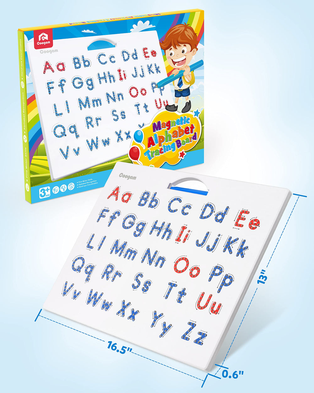 Coogam portable learning toy for on-the-go education