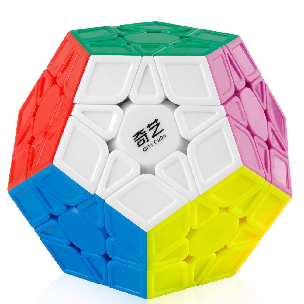 Coogam Qiyi Megaminx cube cover showcases sculpted design for smooth turns