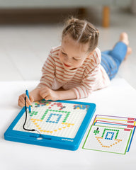 Coogam safety-sealed magnetic beads keep play worry-free.