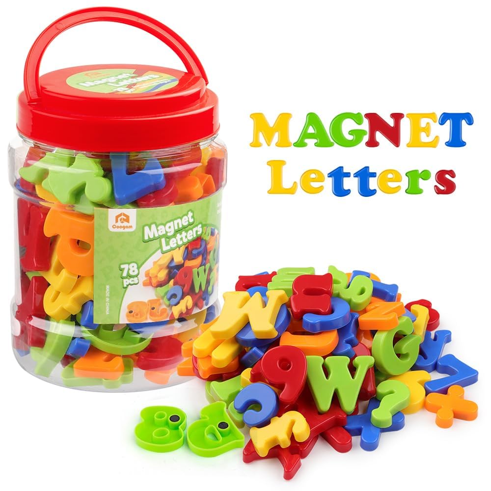 Coogam fridge magnets support group activities in classroom or home learning
