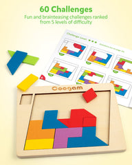 Coogam parallelogram challenge promotes logical thinking during level-5 puzzle
