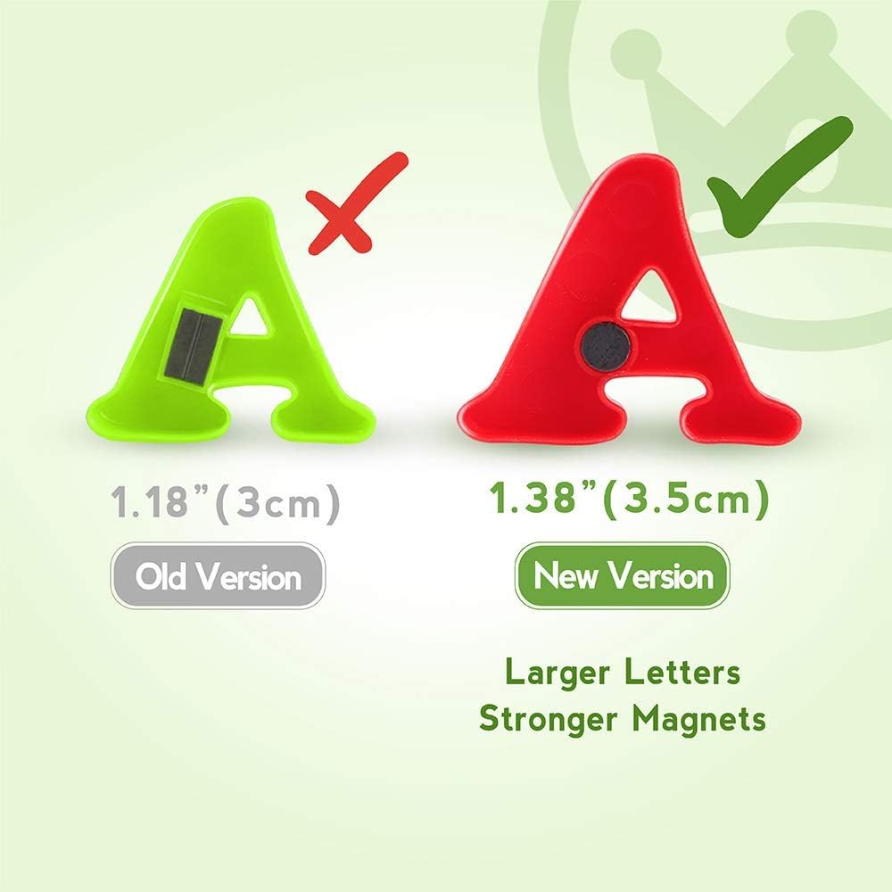 Coogam uppercase and lowercase letters with numbers on a metal surface