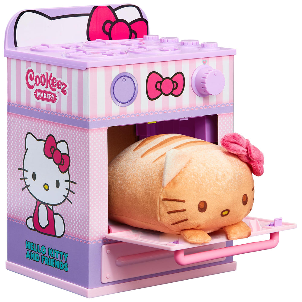 Cookeez Makery Hello Kitty and Friends Oven Playset front view for imaginative baking