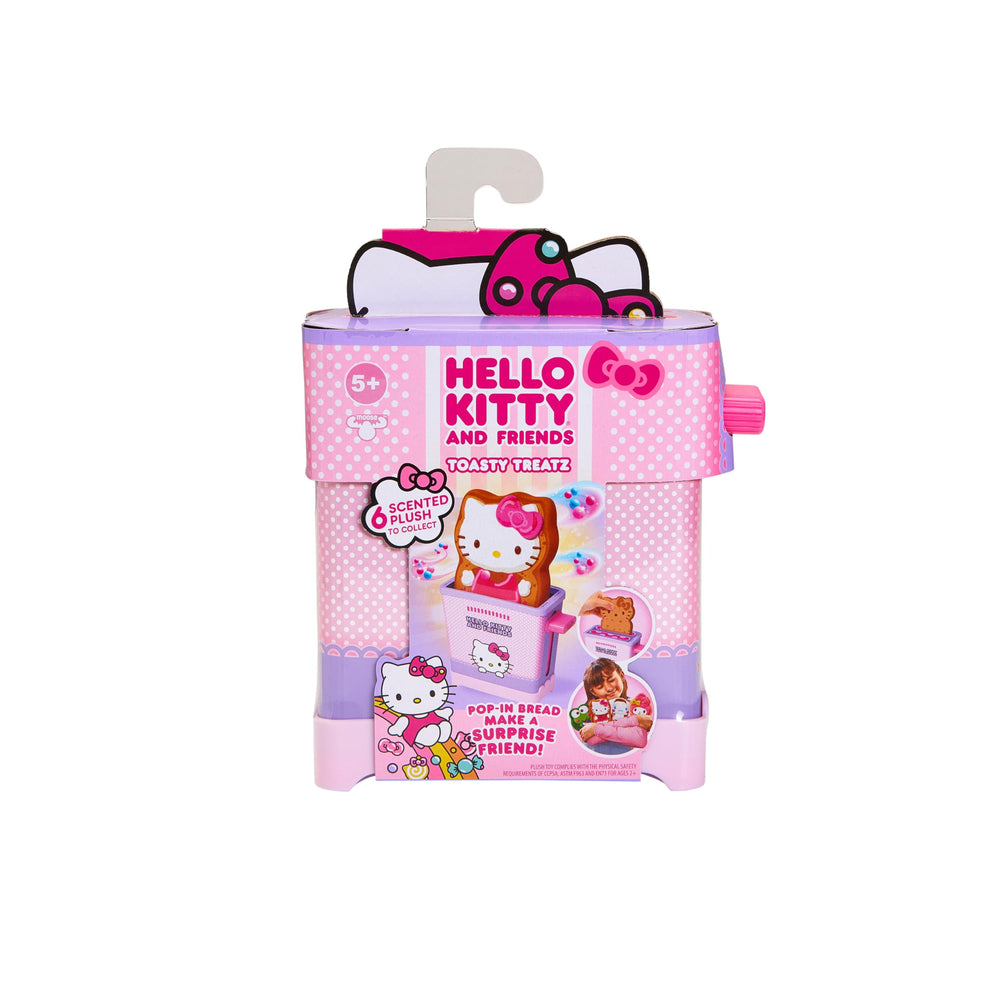 Cookeez Makery Toasty Treatz Toaster open reveals a scented plush surprise for playtime.