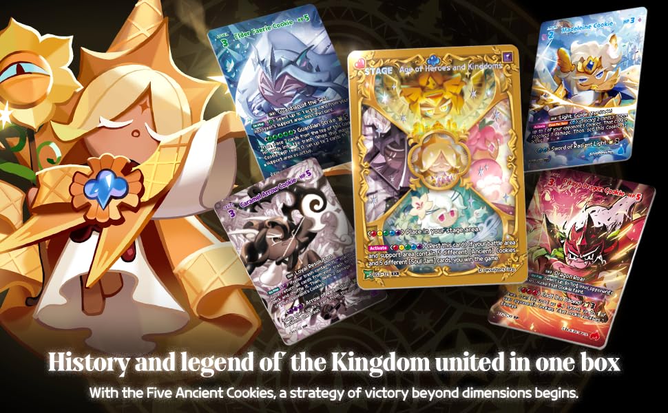 CookieRun TCG vibrant illustrations enhance immersion in the battlefield