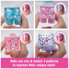 Cool Maker GO GLAM design cartridge with flowers for shimmering nails