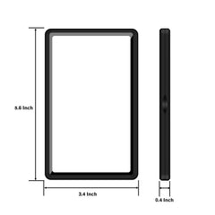 Coolbyl blue tempered glass slab display with UV protection
