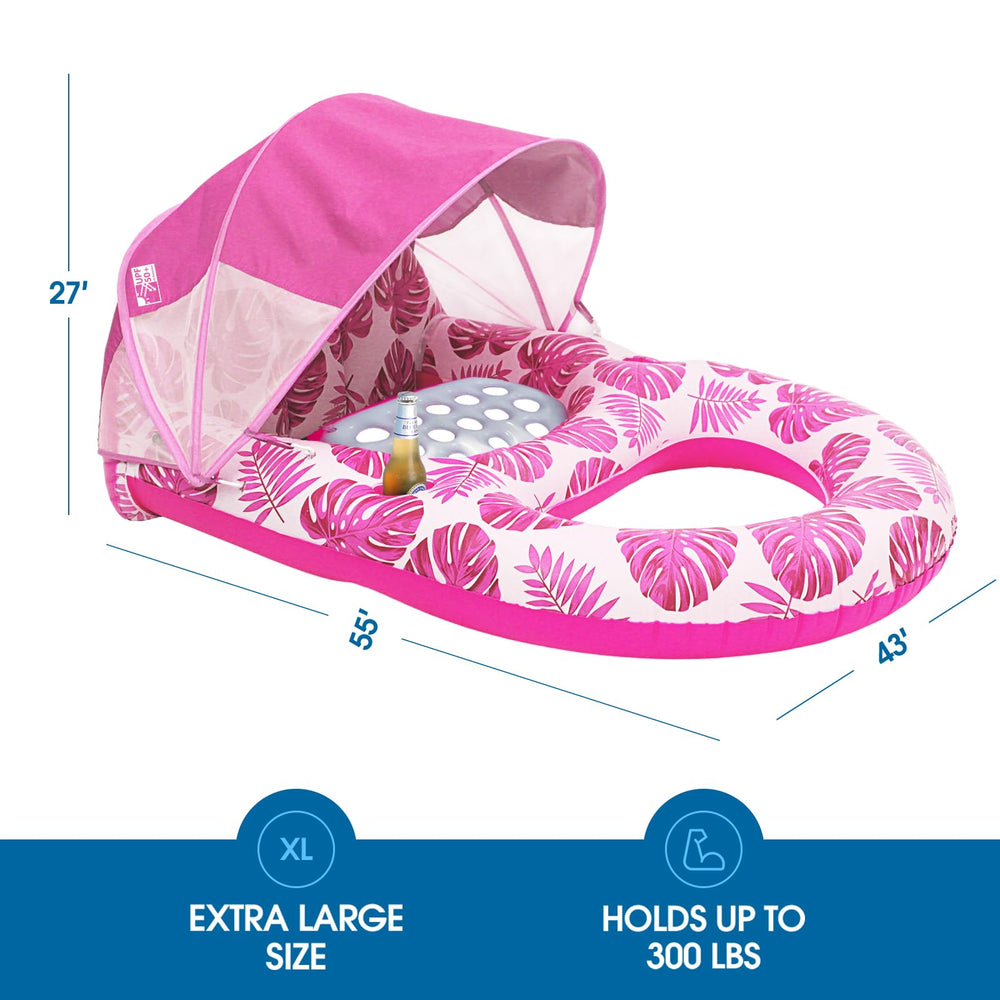 COOLCOOLDEE easy setup inflates quickly for solo pool moments.