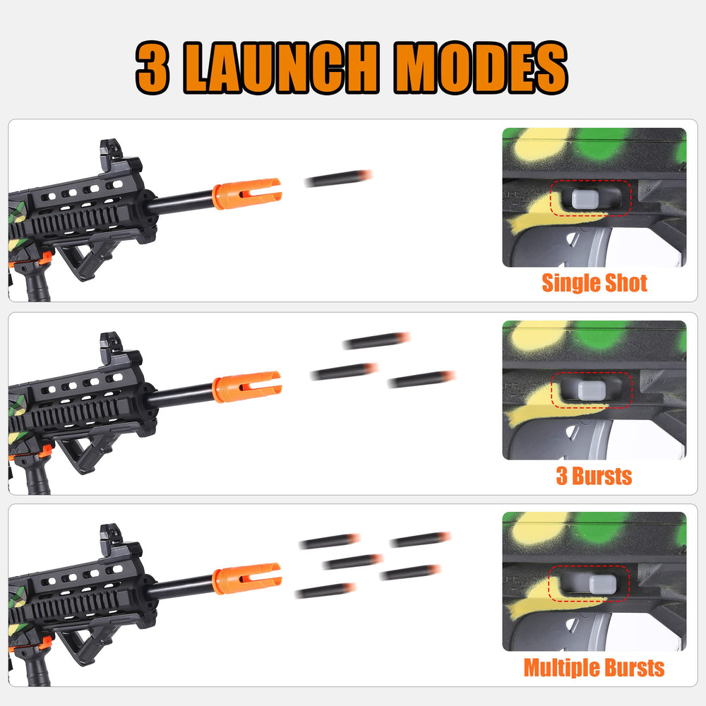 COOLFOX soft foam darts designed for safe backyard battles.