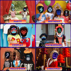 COOLGUARDER LED Mask is a perfect gift for kids at parties