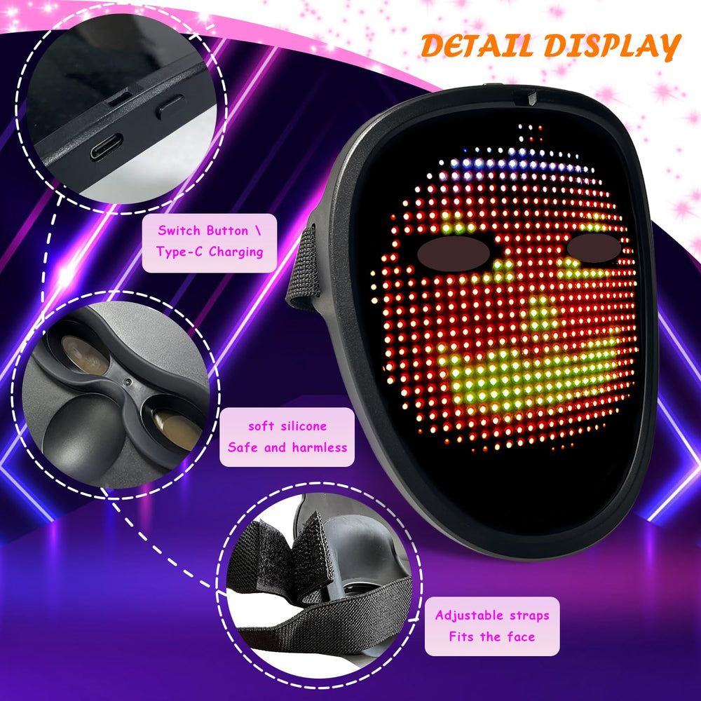 COOLGUARDER mask features adjustable straps and large eyelets for comfortable wear