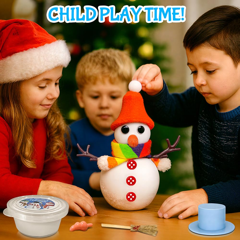 COOLJOY Air-dry clay set – dries completely in 24 hours with no oven needed.