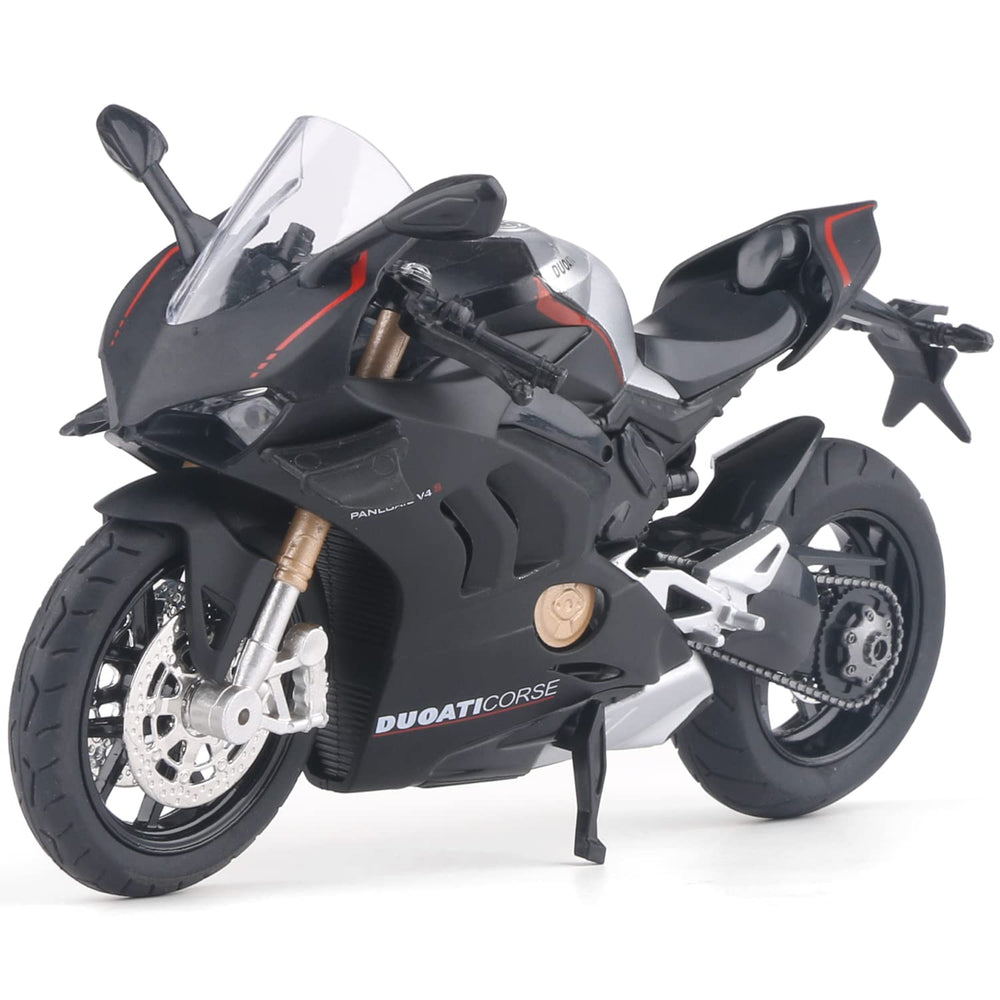 COOLPUR Ducati V4 front view die-cast model ideal for shelf display and collection