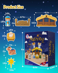 COOLTUNE Nativity Set Joseph figure for role-play and learning