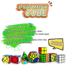 Coolzon Speed Cube Set Skewb angled for comfortable grip