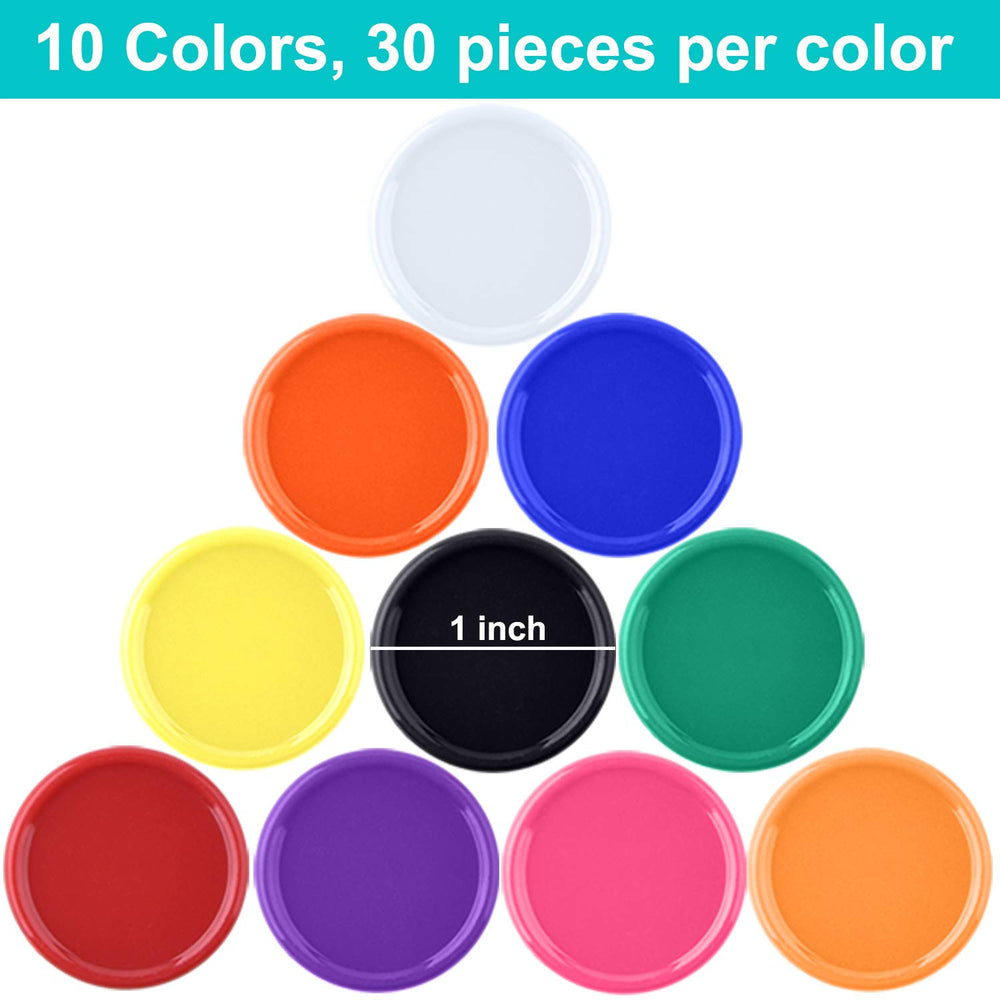 Coopay multicolor bingo chips set for clear game visibility