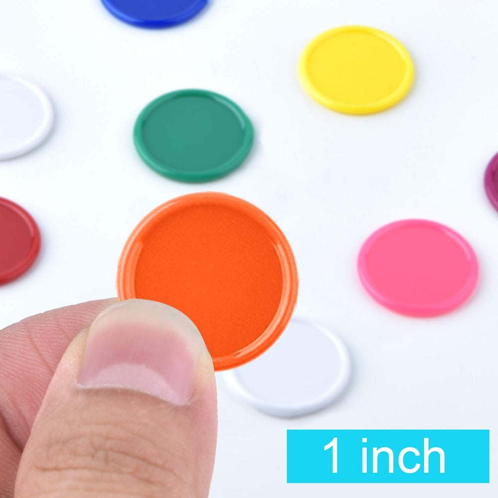 Coopay chips with raised edge for easy pickup during play
