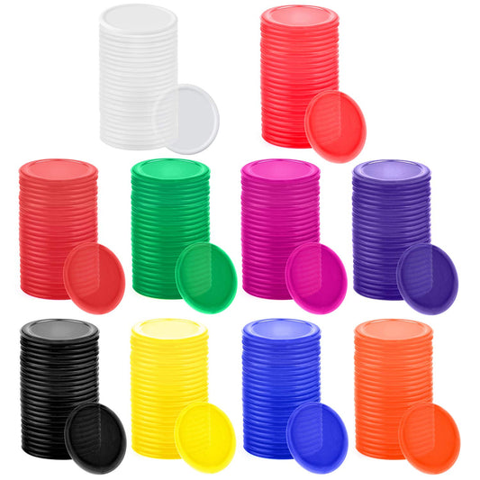 Coopay bingo chips in ten colors for easy classroom counting
