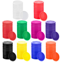 Coopay bingo chips in ten colors for easy classroom counting