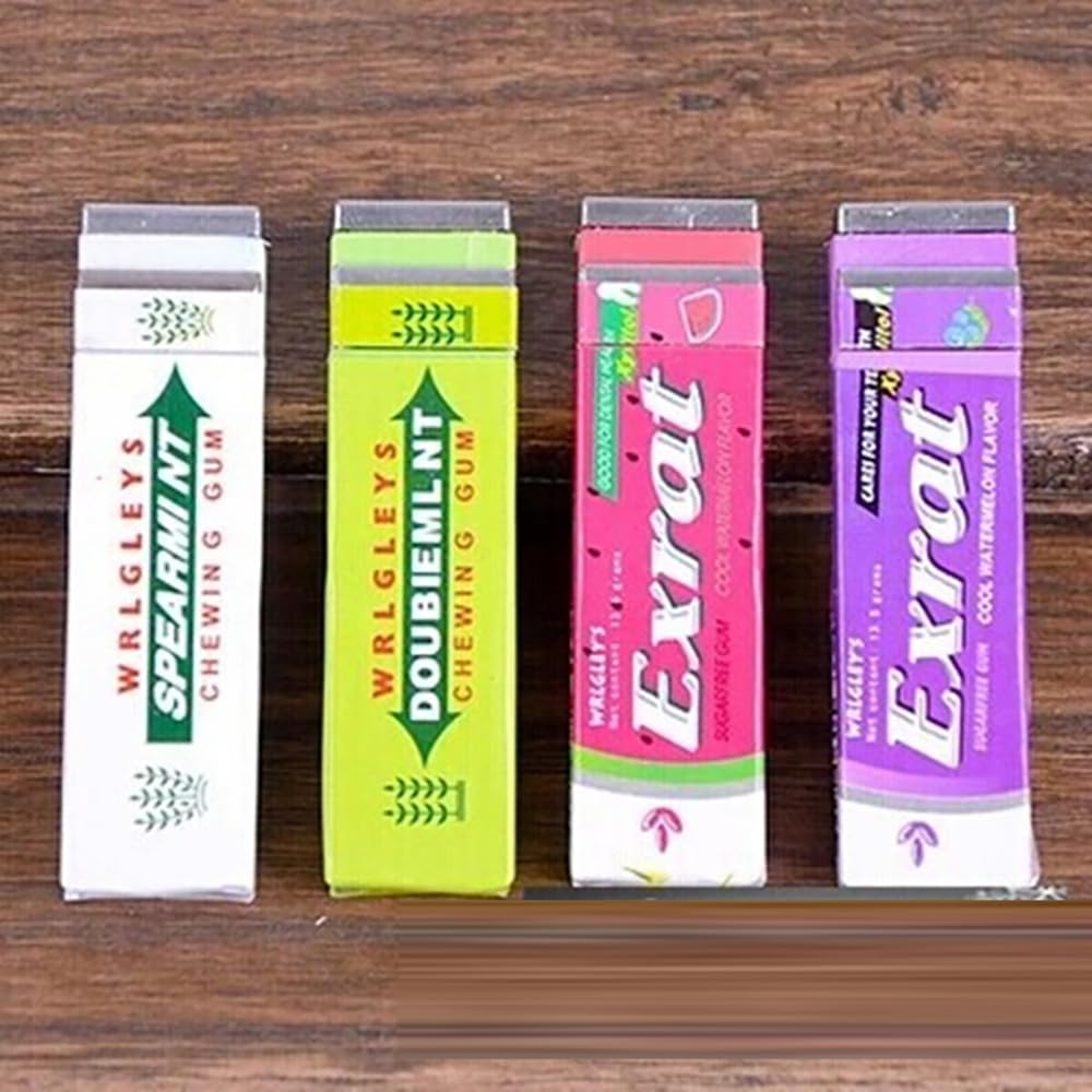 Cooplay colorful hardcover chewing gum set offers safe, playful prank options