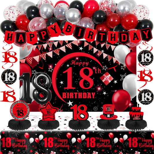 Coosilion 18th banner enhances milestone photos with bold color.