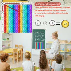 Multiplication practice cardboard for structured activities