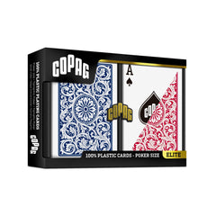 Copag 1546 poker-size regular-index deck for extended gameplay