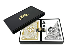 Copag Legacy face cards with a smooth shuffle finish.