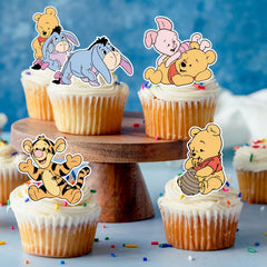 CORODER 48CS toppers insert directly into cupcakes for quick decorating.