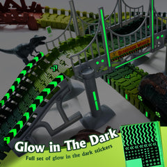 Coroiesty glow-in-dark stickers brighten night time builds and customization.