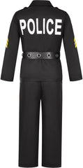Costumerry police officer costume hat completes an authentic look