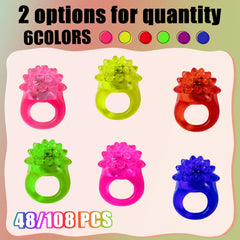 Cosweet LED jelly rings bulk packaging option for party planners.