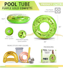 CoTa Global 36-inch inflatable round pool float for adults and kids.