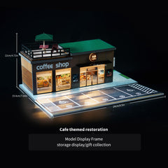 Cotymko five outdoor parking spaces for realistic diorama setups