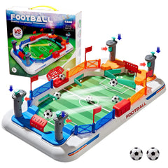 COUOMOXA upgrade mini football with four flippers enables fast, interactive play at home.