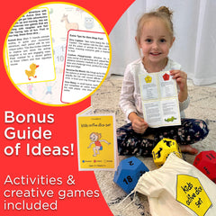 Soft PU foam Covelico dice are safe and durable for kids