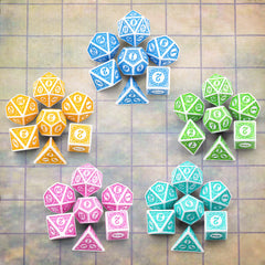 Coyeekn vintage-style dice ideal for game night.