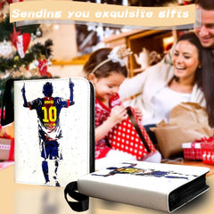 COYORO Soccer Card Binder removable sleeves keep cards organized and accessible.